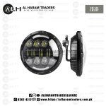 Headlight Panel H23 – 7 Inch – High Low Beam – White DRL Yellow Blinkers Turn Signals – Motorcycle (Code 2595)