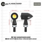LED Indicators LI16 – Mini Metal Turn Signals – Bullet Flasher – Motorcycle Amber Light (Code 2736)