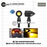 LED Indicators LI16 – Mini Metal Turn Signals – Bullet Flasher – Motorcycle Amber Light (Code 2736) - Image 2