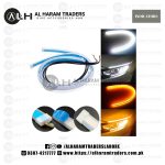 Long LED Strip – White DRL – Yellow Audi Style Running Flowing Indicator Signal – Flexible – Waterproof (Code 1032) - Image 3