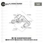 Handle Bar Riser HR02 – 22mm 28mm – Fat Bar – Clamp Mount – Angle Adjustable – Raised Extend Height - Image 3