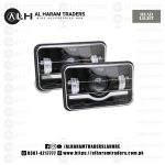 Bike LED Headlight Square 6x4 Sealed Beam 75W Hi-Low 1 Pc (Code 2473)