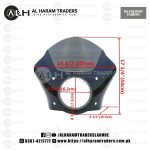 Headlight Fairing HF02 – Harley Style Cowling – 6.5 to 7 Inch – Cafe Racer Brat Bobber Chopper (Code 2870) - Image 3