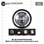 Headlight H24 – Motorcycle 6.5 Inch LED Round High Low Beam – White Yellow DRL – Retro Modern (Code 2533) - Image 3