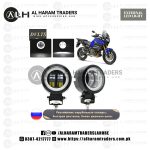 External LED – Dual LED – Wide Focus – DRL – Metal Body – Round – White Light – Model EL14 (Code 2472) - Image 3
