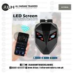 LCD Backpack – LED Eyes Display – Expandable – Helmet Laptop Shoulder Bag – Motorcycle (Code 2890) - Image 3