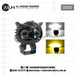 OWL Dual Driving – External LED EL27 – White Yellow – Rectangle Focus – Spot Light – Anti Fog – Projector Lens ₨2,100.00 - Image 3