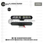 External Led Light With DRL Flash 6 Led MotorCycle Headlight Pair  (Code 2828) - Image 2