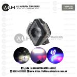 MotorCycle Rgb SpotLight Demon Eyes Moto Front HeadLights Reverse Brake Light Super Bright External Modification fog Lamp (Code 2917)
