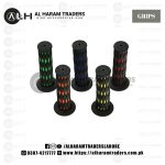 MoFLyeer Motorcycle Handle Grips with Pattern and Antiskid Function for Motorcycle High Quality (Code 1058)