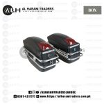 Side Box – Metal Pipe Guard – Brake Light – 24 Liter – Pair  (Code 2400)