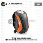 KTM Hardshell Backpack – Orange Shoulder Bag – Helmet Laptop Luggage – Rain Cover – Motorcycle Riding Trekking Hiking (Code 2204)