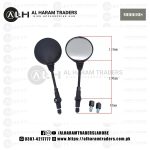 Round Side View Mirrors – All Axis Adjustable – Model SVM05 (Code 2043)