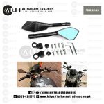 Motorcycle Aluminum Rearview Mirrors FOR KAWASAKI NINJA ZX14R Z900 Z1000 NINJA ZX10R FOR YAMAHA FZ1N FJR 1300 YZF-R25 FOR HONDA (Code 2256) - Image 2
