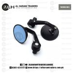 Round 7/8" Handlebar Aluminum Alloy Motocycle Rearview Mirrors Moto Bar End Motor Side Mirrors Motorcycle Cafe Racer Accessories (Code 2308) - Image 3