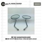 Classic Side View Mirrors – Chrome – Round (Code 2624)