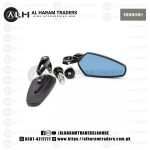 Bar End Mirrors 5005 – Rear Side View – 22mm Handle – Cafe Racer – Classic – Vintage – Brat – Trekker (Code 2694)