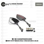Side View Mirrors SVM14 – Rear Visibility – Sports Shape – Carbon Fiber  – Motorcycle Bike  (Code 2754)