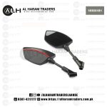 Side View Mirrors SVM14 – Rear Visibility – Sports Shape – Carbon Fiber  – Motorcycle Bike  (Code 2754) - Image 3