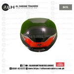 Tail Box TB12 – 35 Litre – Detachable – Metal Plate – Big Reflector – Top Luggage Container Motorcycle (Code 2562)