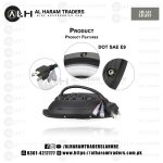 Headlight Panel – Projector LED – White Yellow DRL – Metal Body – Round – High Low – Model H12 (Code 2595) - Image 3