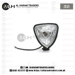 Headlight H11 – Triangle Shape – Metal Body – Chopper – Cafe Racer – Bobber – Brat (Code 2752) - Image 2