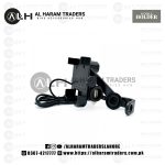 Mobile Holder with Charger MH10 – HJG 2028 – 5 Volt 2 Amp Charging – Aluminium – Adjustable