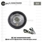 Headlight – Metal Body – Glass – H4 Tube – Grill – 35 Watt – Model H03 (Code 2553)