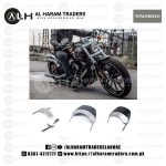 Cafe Racer Windshield – Brushed Metal Plate – Bobber – Chopper – Brat – Classic – Vintage (Code 2627) - Image 3