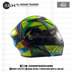 Jiekai JK902 – Graphics VR 46 – DOT Certified – Flip Up – Dual Visor – Ventilation  (Code 2430) - Image 2