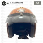 JYT Chopper Vintage Style PU Leather Open Face Motorcycle Helmet Men Women Retro Electric Motor bike Rider Scooter Riding Casco  (Code 2475) - Image 2