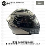 Jiekai JK902 – 93 White – DOT Certified – Flip Up – Dual Visor – Ventilation  (Code 2430) - Image 2