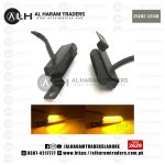(4 Pisces) For Honda Yamaha Kawasaki Suzuki 2PCS Flowing Water Universal Mini LED Motorcycle Turn Signal Light Brake Clutch Lever Flashers ( Code 2629)