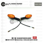 4 Pices Motorcycle Accessories GD110 Left and Right Turn Signal Direction Light Edge Light Front and Rear Turn Signal Light (Code 2802) - Image 2