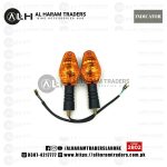 4 Pices Motorcycle Accessories GD110 Left and Right Turn Signal Direction Light Edge Light Front and Rear Turn Signal Light (Code 2802)