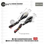 Motorcycle Turn Signal Light Signals Indicator Light White DRL Driving Moto Lamp ( Code 2420)4 pcs Price - Image 2