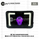 6×4 Inch LED Motorcycle Headlight DRL Hi/Lo Beam Round Skull Car Lamp Angel Eye For Motorcycle Offroad Car Jeep Work Light (Code 2786) - Image 2