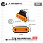 4x Truck Side Marker Light LED Clearance Lamp For Caravan Trailer Tractor Lorry Warning Tail Light Car External Lamp 12V 24V (Code 2321) - Image 2