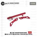 Red Motorcycle Mirror Seat Multifunctional Extension Bar Balance Bar Cross Bar Steering Wheel Motorcycle Bike Handlebar ( Code 2757) - Image 2