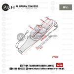 Fuel Tank Bag Universal Motorcycle PU Leather Fuel Tank Cap Cover Panel with Pouch Bag (Code 2478) - Image 3