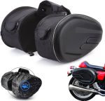 Komine Saddle Bag – Side Bags – with Rain Covers – Luggage – Touring – Universal Fitting – 36 to 48 Liter - Image 6