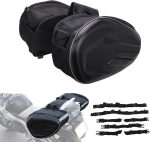 Komine Saddle Bag – Side Bags – with Rain Covers – Luggage – Touring – Universal Fitting – 36 to 48 Liter - Image 5
