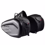 Komine Saddle Bag – Side Bags – with Rain Covers – Luggage – Touring – Universal Fitting – 36 to 48 Liter - Image 3