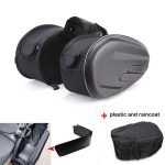 Komine Saddle Bag – Side Bags – with Rain Covers – Luggage – Touring – Universal Fitting – 36 to 48 Liter - Image 2