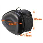Komine Saddle Bag – Side Bags – with Rain Covers – Luggage – Touring – Universal Fitting – 36 to 48 Liter - Image 9