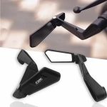 Lever Guard LG03 with Side View Mirrors – Clutch Brake Hand Protection – Aluminium – Handlebar Guard – Motorcycle - Image 2