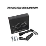 Lever Guard LG03 with Side View Mirrors – Clutch Brake Hand Protection – Aluminium – Handlebar Guard – Motorcycle - Image 10