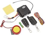 Motorcycle Two 2 Way Security Alarm System Anti-theft Remote Control Waterproof Kit with Vibration Remote - Image 6