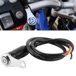 Switch Assembly SA29 – Metal Body – LED Ring Light – Single On/Off Button – Bolt Mount – Motorcycle - Image 2