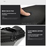 e-capacity LuggaMotorcycle Helmet Bag LAICOBEAR New Design Carbon Fiber Laico Bear – Pure Black Motorbike Largge Water-resistant Backpack - Image 14